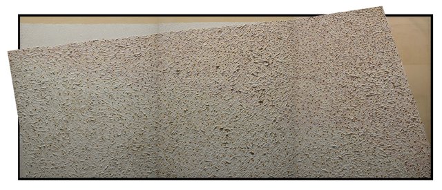 White Painting In Black Frame