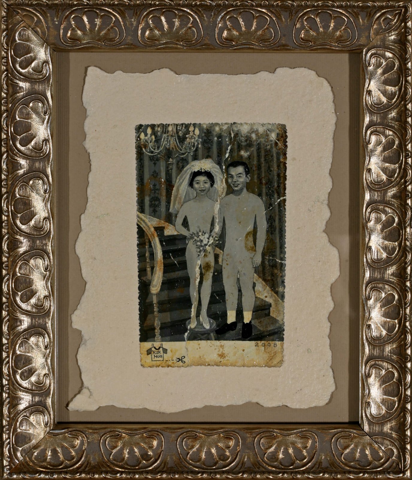 Paper Memory - Stripped Wedding Couple