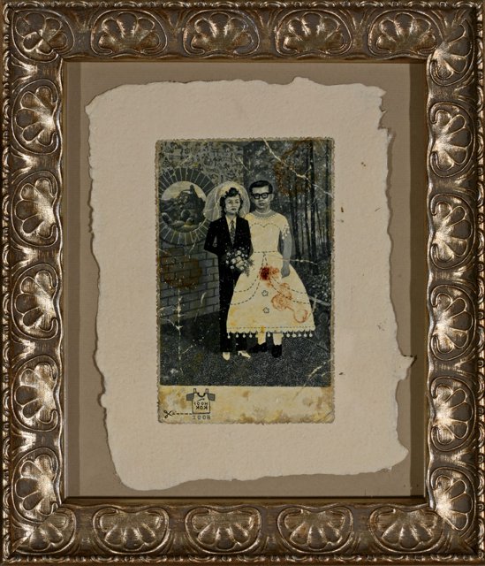 Paper Memory - Dressed Wedding Couple