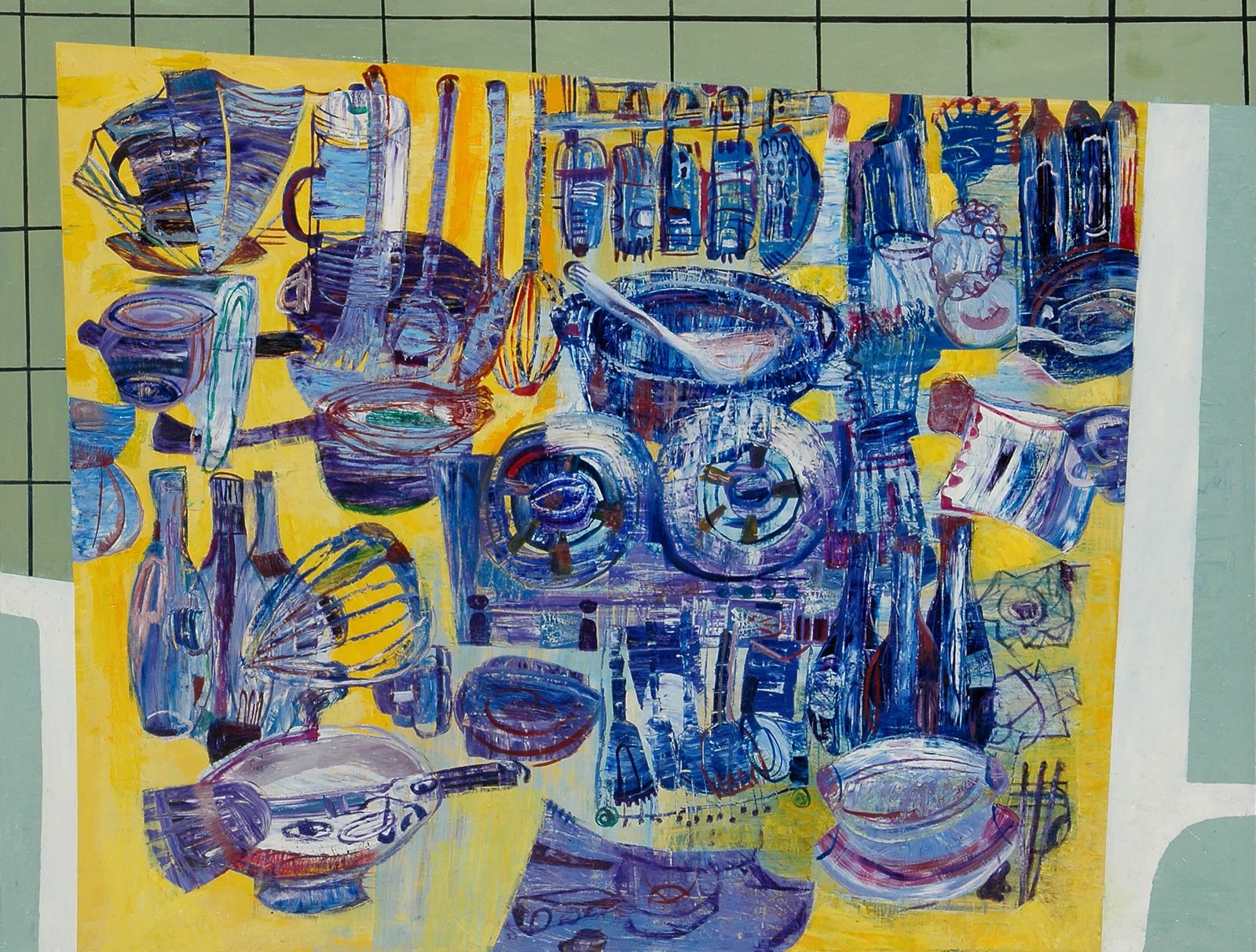 Yellow Counter Top